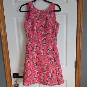 Kate Spade Pink Floral Mini Dress